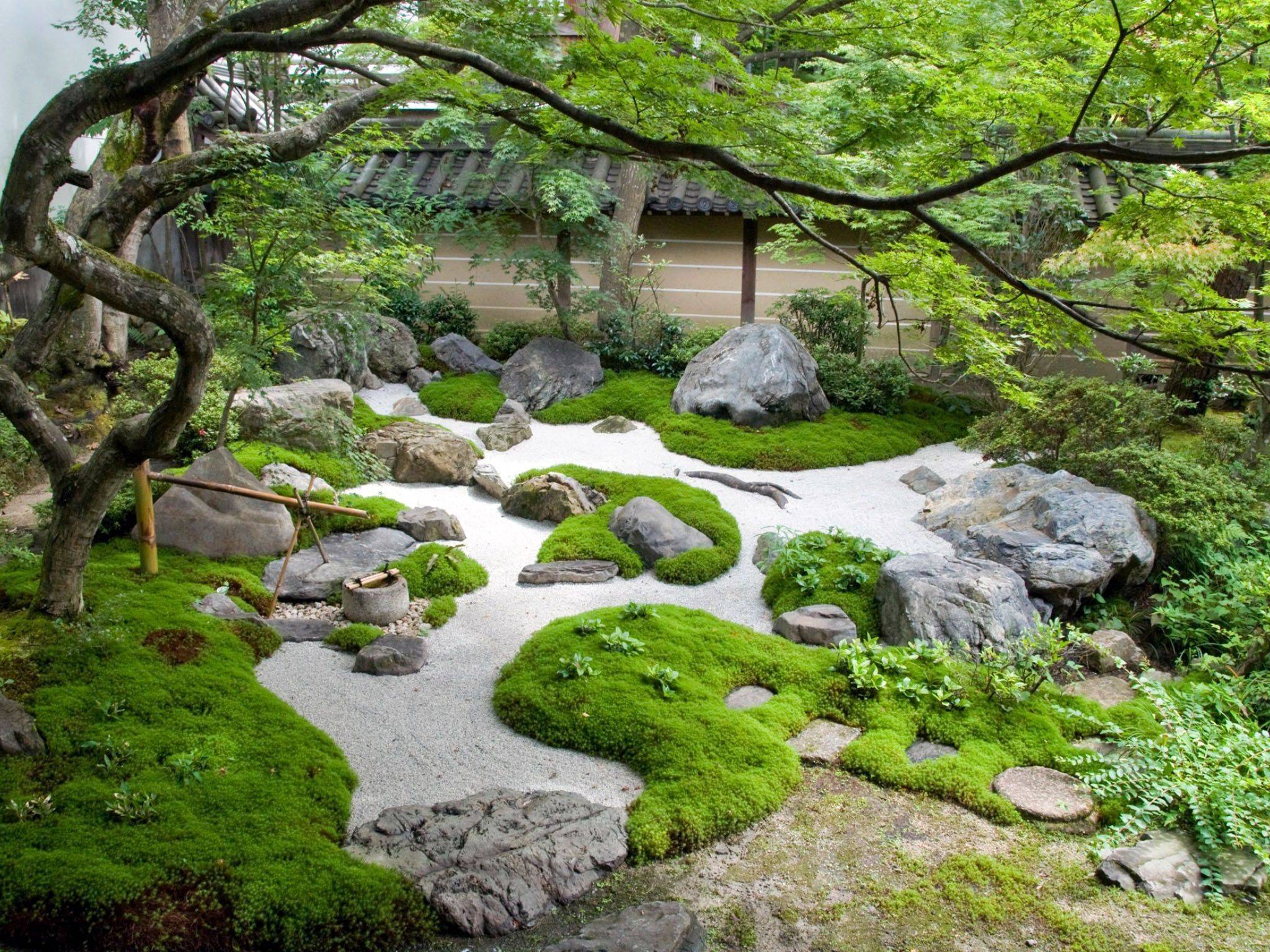 Сад Камней В Японии Фото
