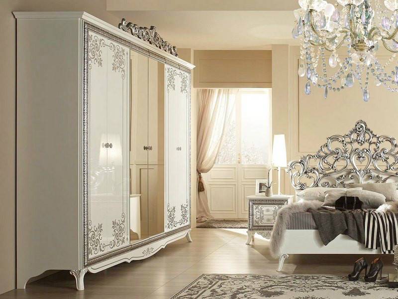Выбор мебели в спальню в классическом стиле, основные варианты