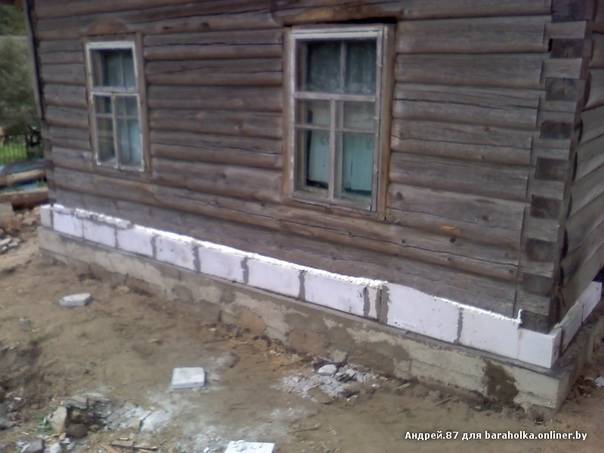 Ремонт деревянного дома: замена нижних венцов — викистрой