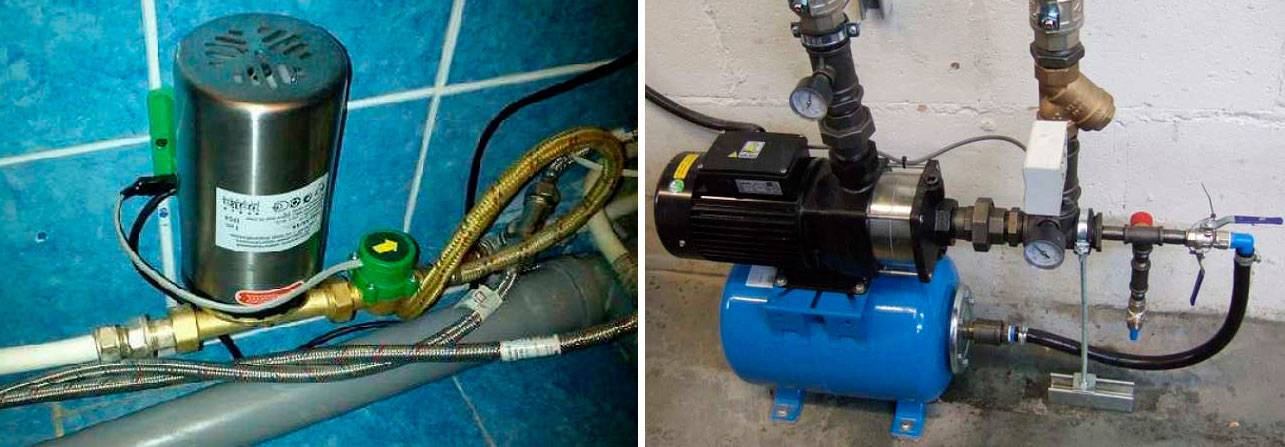 Как выбрать насос для увеличения давления воды в системе водопровода