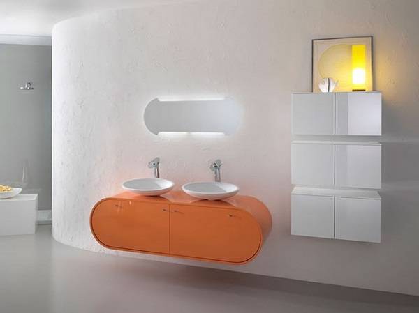 Мебель для ванной: идеи, новинки 2019 (100 фото) - дизайн интерьера