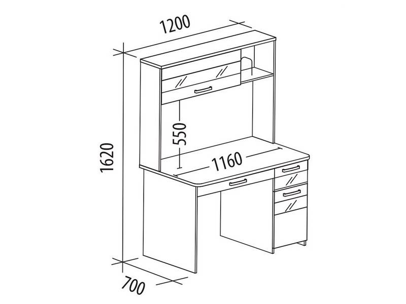 Правильно подбираем высоту компьютерного стола: размеры и конструкции