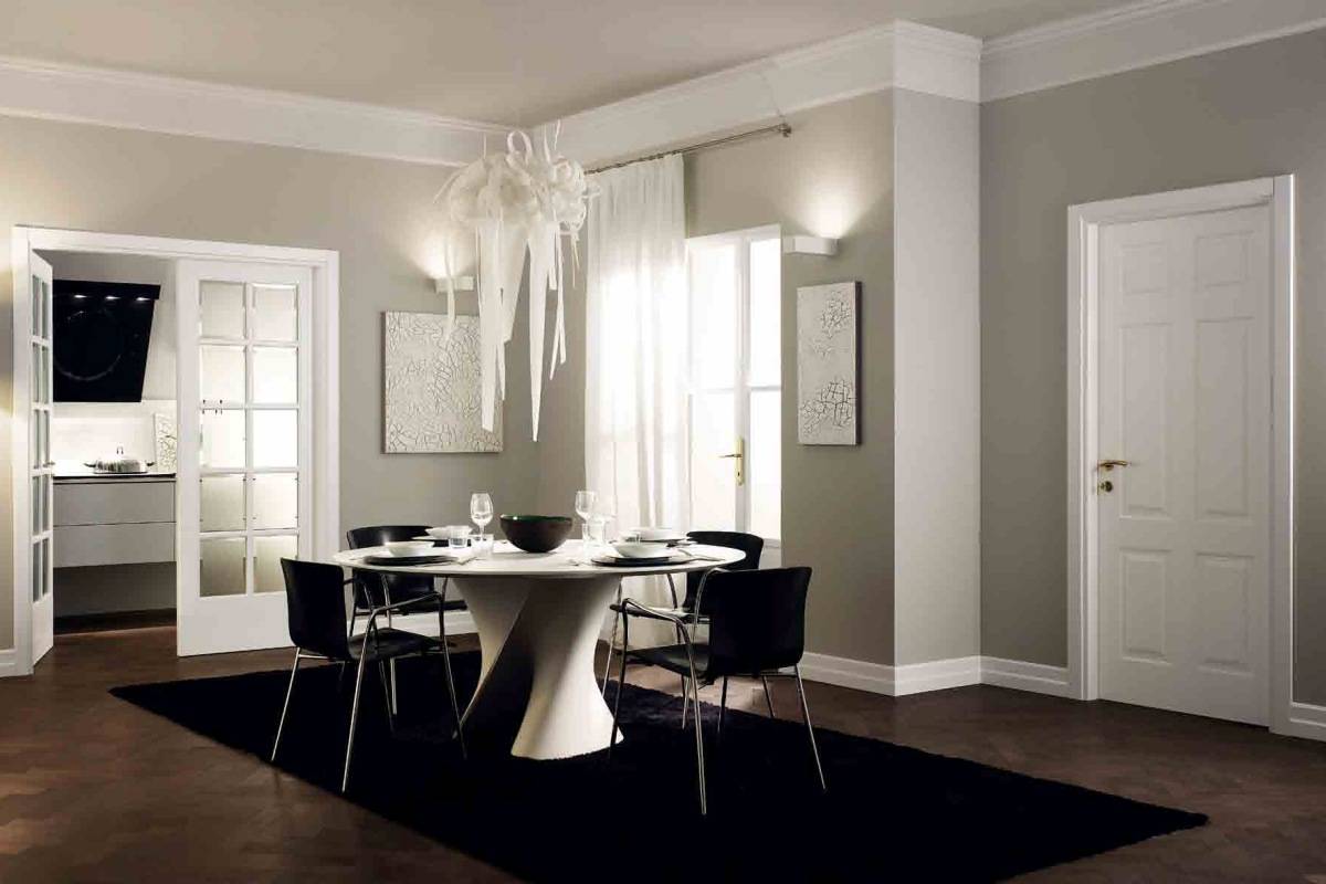 Белые двери в интерьере +75 фото идей в квартире и доме