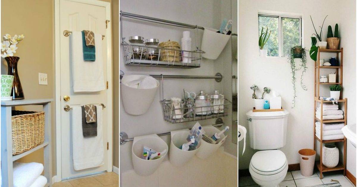 Организация хранение в ванной комнате - 103 фото примера