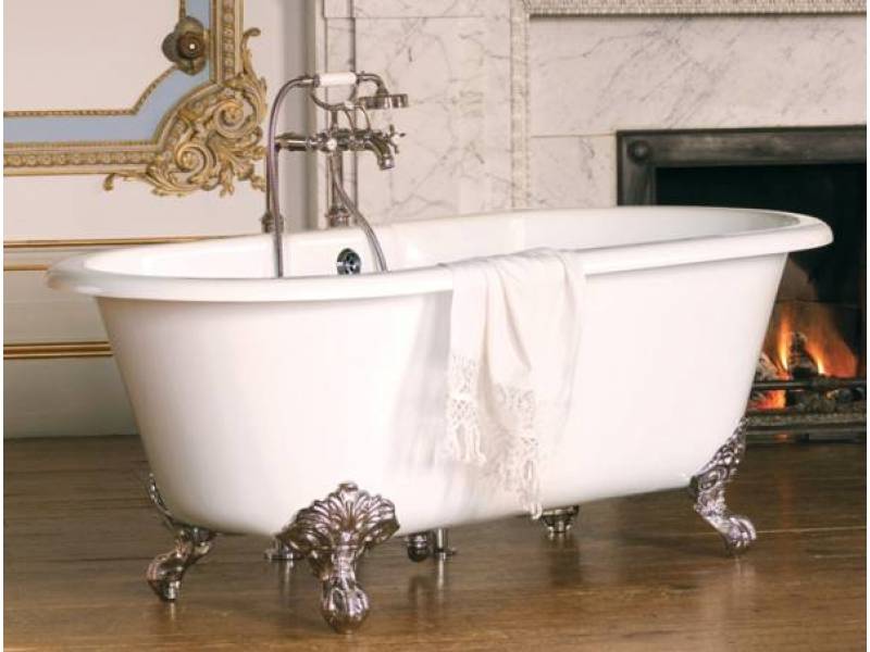 Отдельностоящая ванна: аристократический комфорт в ванной комнате