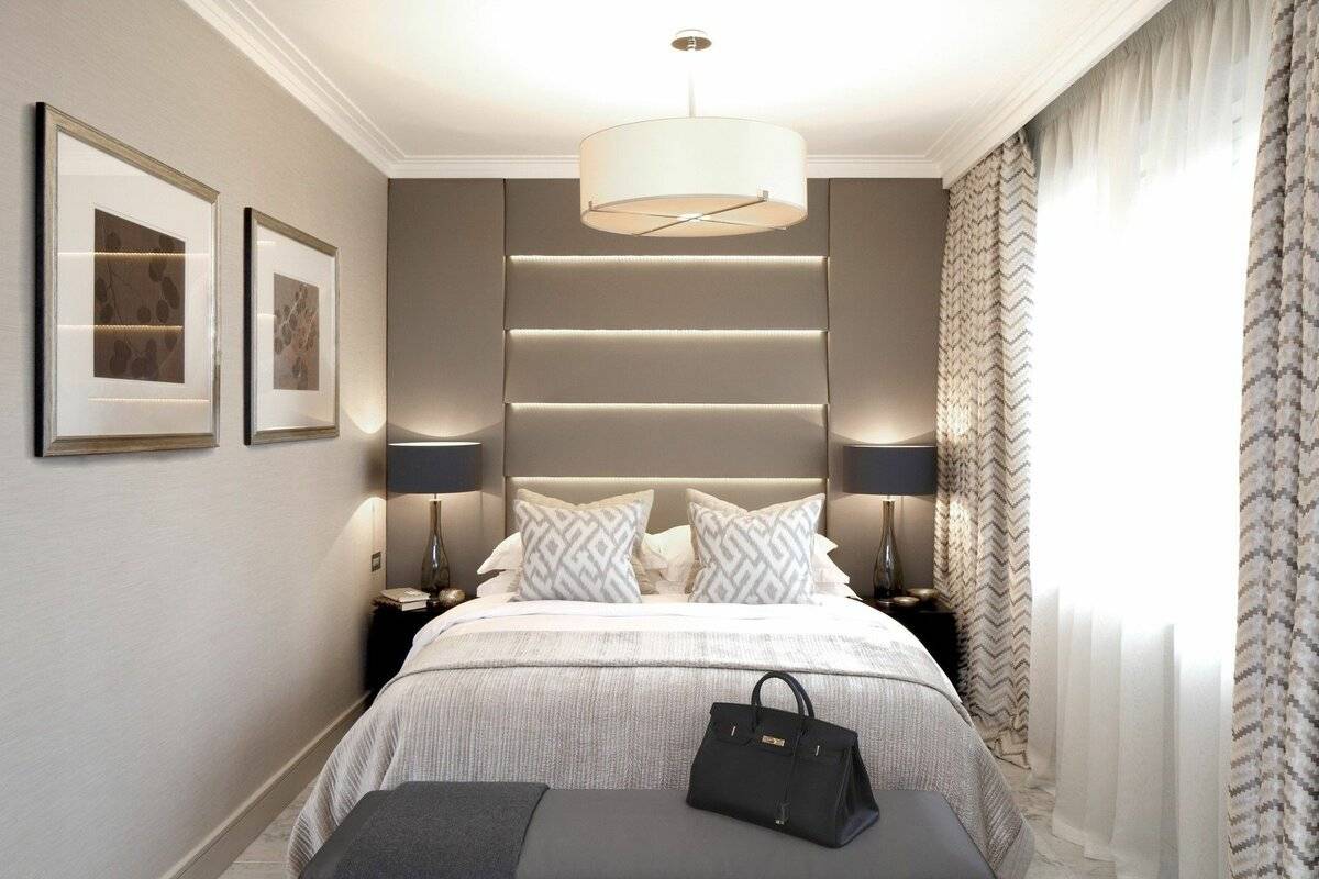 Дизайн спальни 8 кв. м. - 100 фото лучших идей как оформить дизайн в маленькой спальне