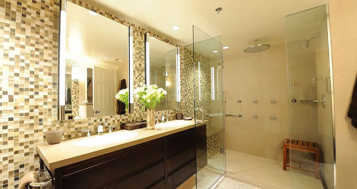Дизайн из зазеркалья — маленькие и большие зеркала в интерьере квартиры (290+ фото)