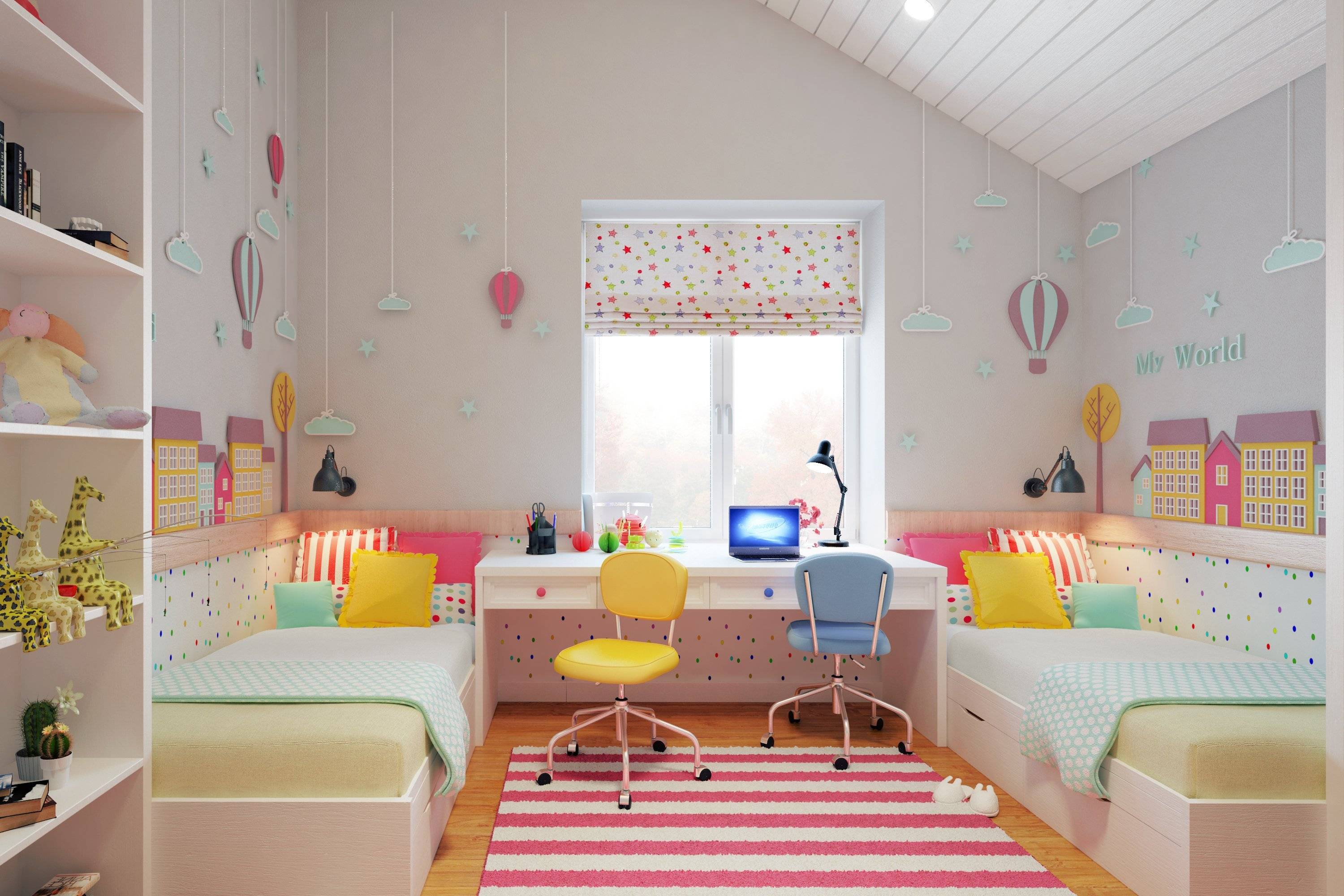 Дизайн комнаты для девочки подростка своими руками: планировка, стилистика, декорирование
