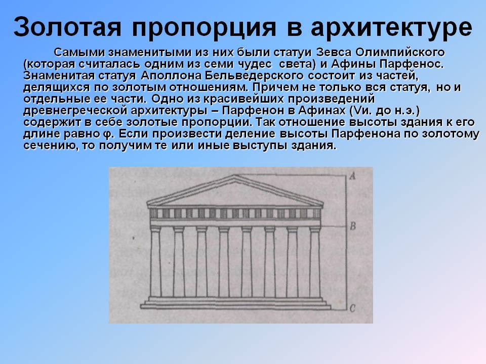 Золотое сечение