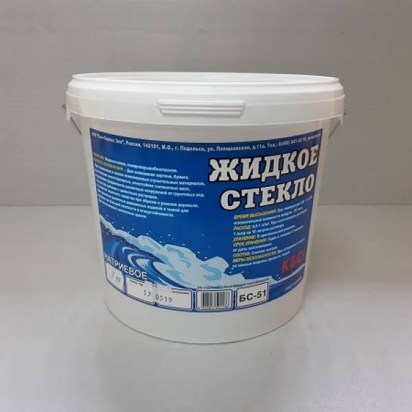 Свойства жидкого стекла