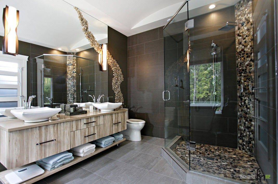 Дизайнерские ванные комнаты. Выбор нестандартной ванны и нюансы размещения