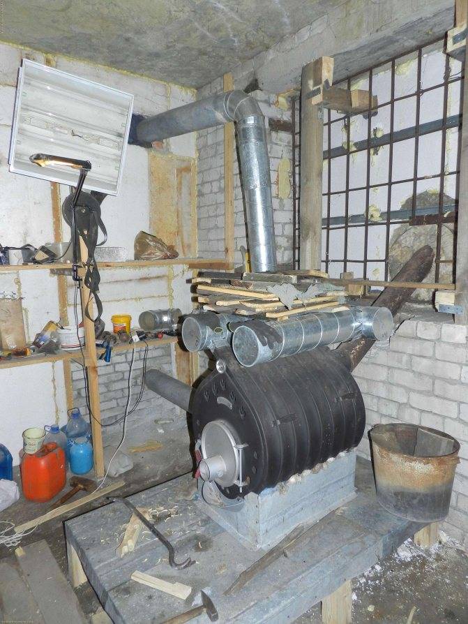 Обогрев и отопление гаража своими руками: самый экономный способ