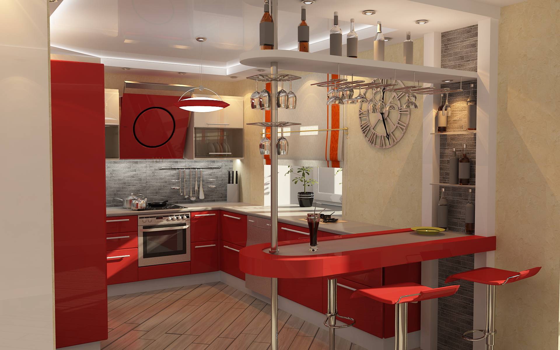 Кухни с барной стойкой  – фото и идеи современного дизайна