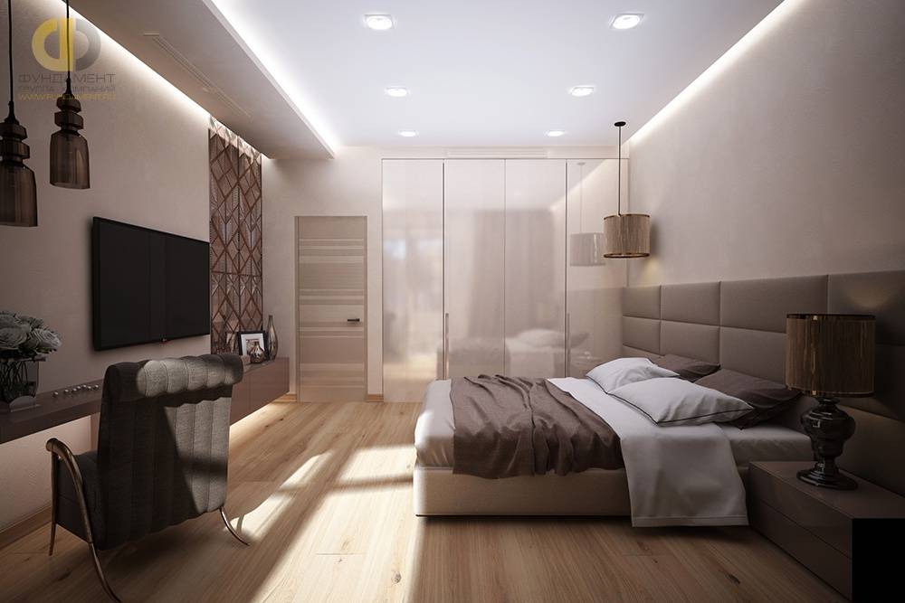Дизайн гостиной спальни 18 кв м: варианты совмещения для небольшой комнаты