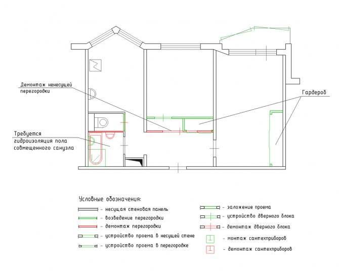 (+89 фото) схемы и фото дома серии п 44т планировка с размерами