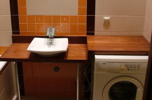 Столешница для ванной комнаты под раковину: обзор популярных решений