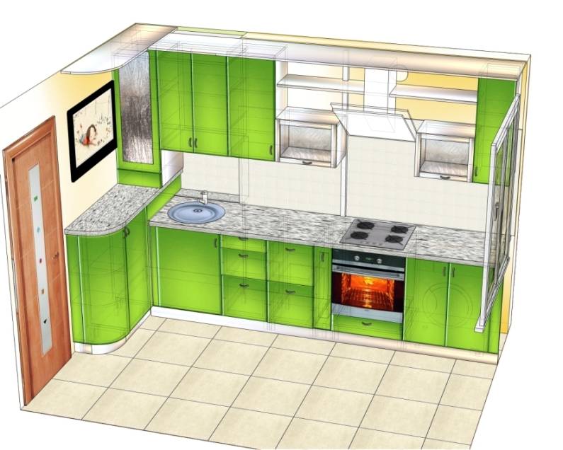 Кухня 7 кв. м. - 115 фото эксклюзивного и практичного дизайна в маленькой кухне
