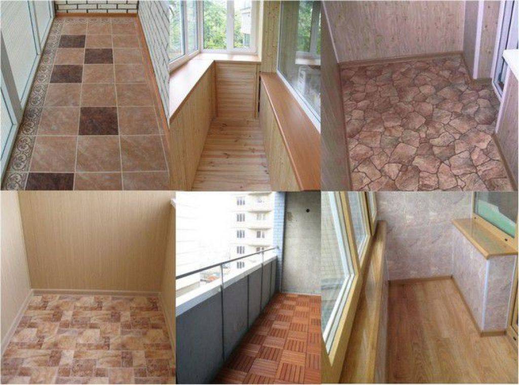 Чем покрыть пол на балконе - варианты материалов для покрытия