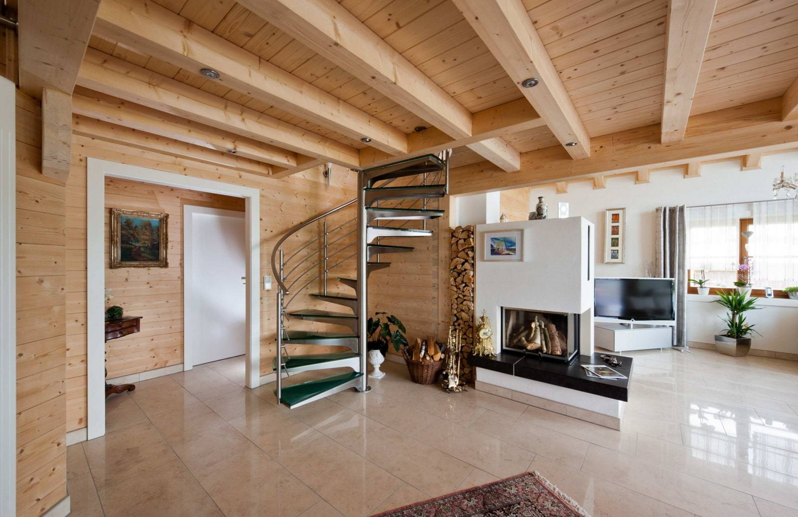 Внутренняя отделка деревянного дома — технические особенности