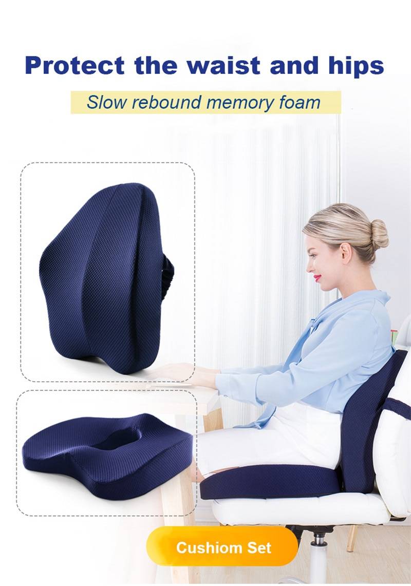 Ортопедическая подушка для сидения стульев и кресел / как выбрать?