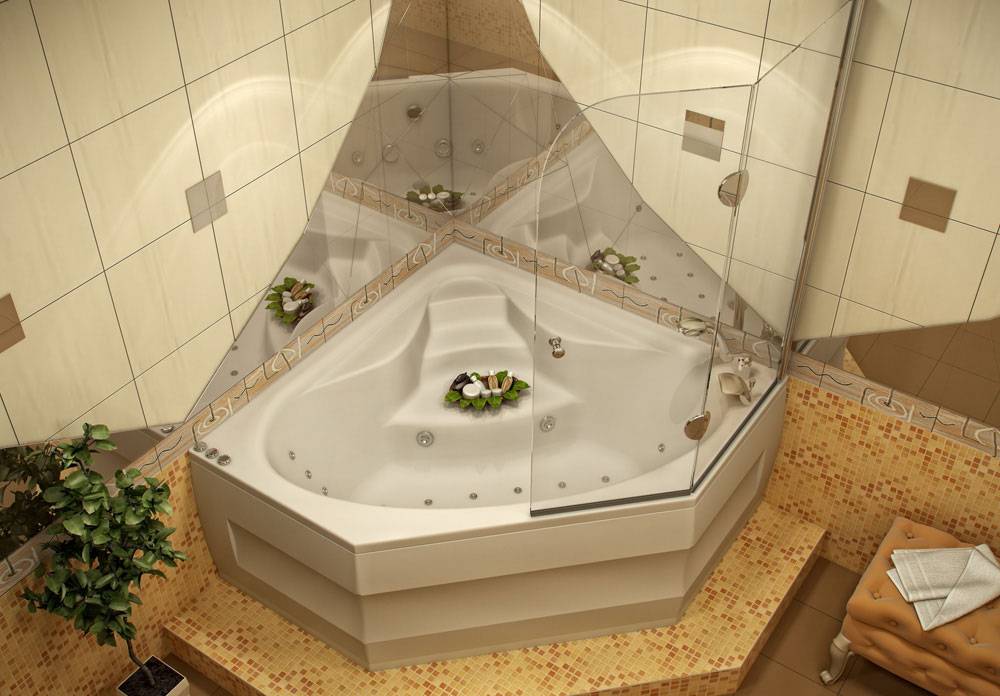 Угловая раковина в ванную – лучшие способы создания удобного интерьера (95 фото)