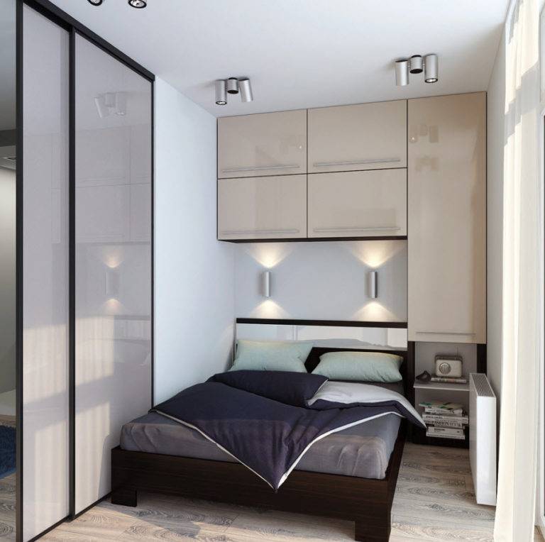 Дизайн спальни 9 кв м