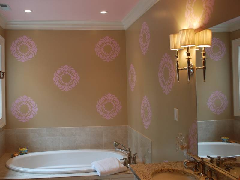Покраска стен в ванной: какую краску выбрать и как правильно красить? | дизайн и интерьер ванной комнаты