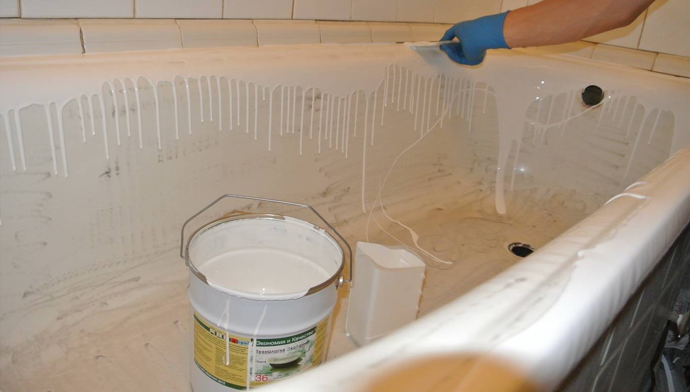 Эмаль для ванной — как покрыть ванну эмалью своими руками (фото, видео)