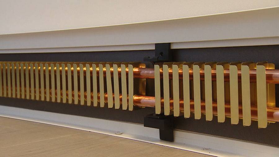 Система отопления теплый плинтус - всё об отоплении и кондиционировании