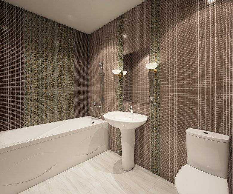 Фото отделки ванной комнаты плиткой: дизайн облицовки