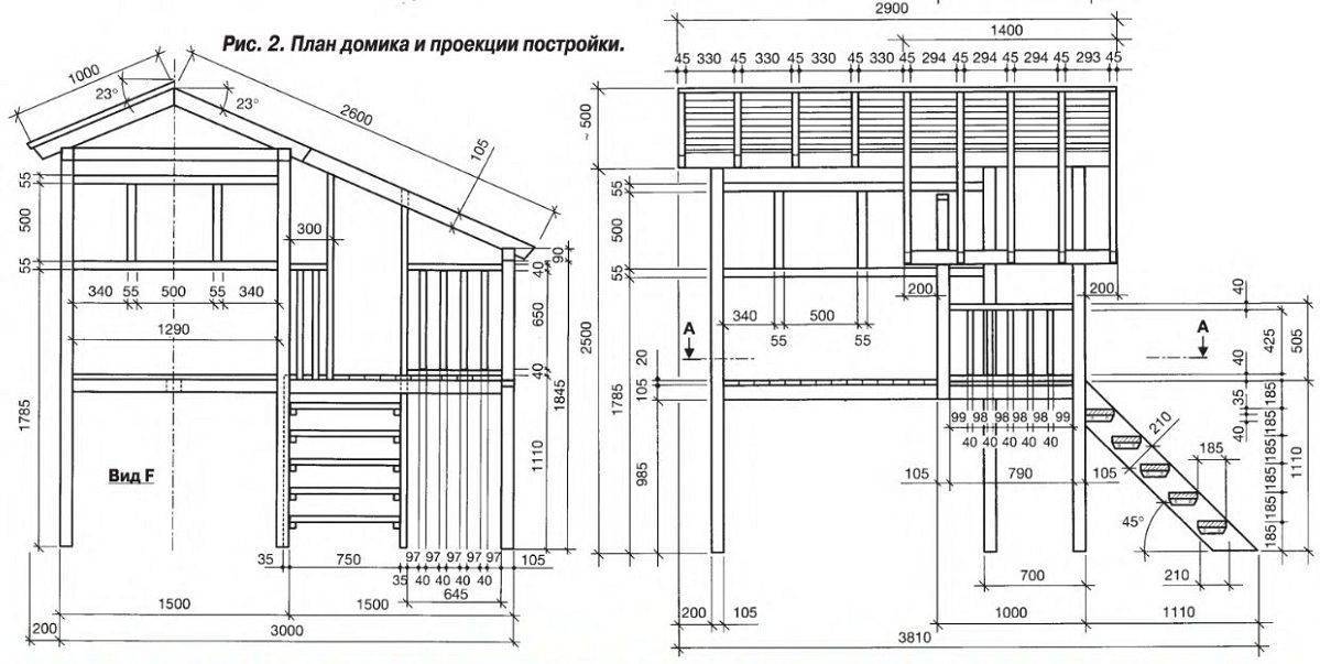 3 мастер-класса, как построить детский домик на участке