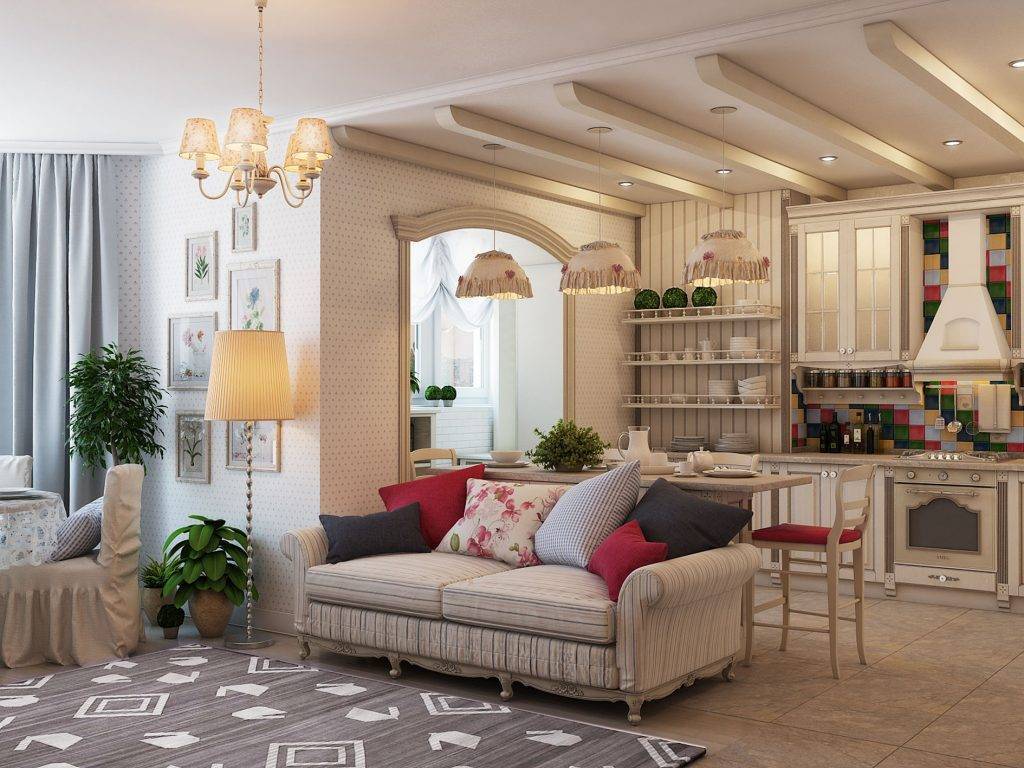 Стиль прованс в интерьере квартиры: 250 фото идей дизайна
