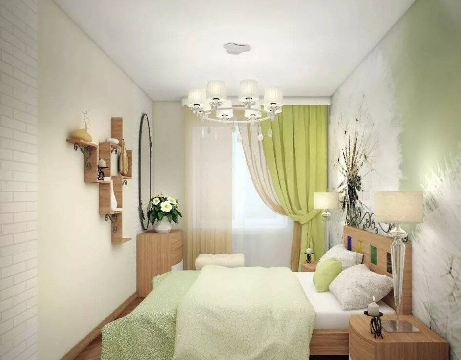Спальня 13 кв. м.: несколько фото примеров стильного и уютного интерьера для маленькой спальни