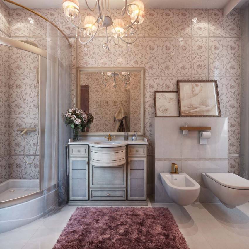 Ванная в классическом стиле: создаем элегантный и красивый интерьер (48 фото) | дизайн и интерьер ванной комнаты