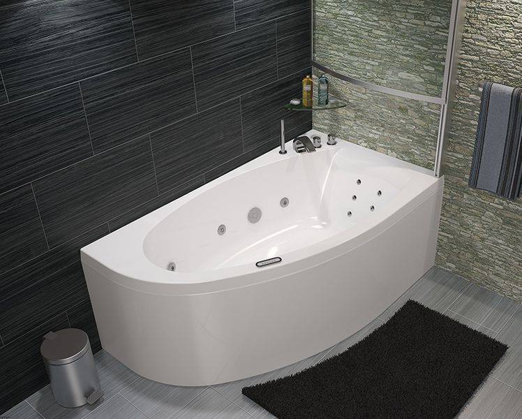 Выбираем асимметричную стальную ванну: преимущества, лучшие производители