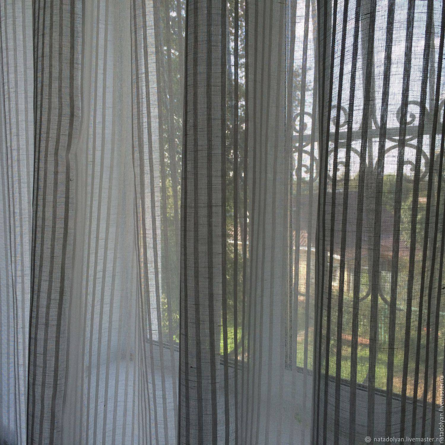 100 лучших идей дизайна: льняные шторы в интерьере на фото