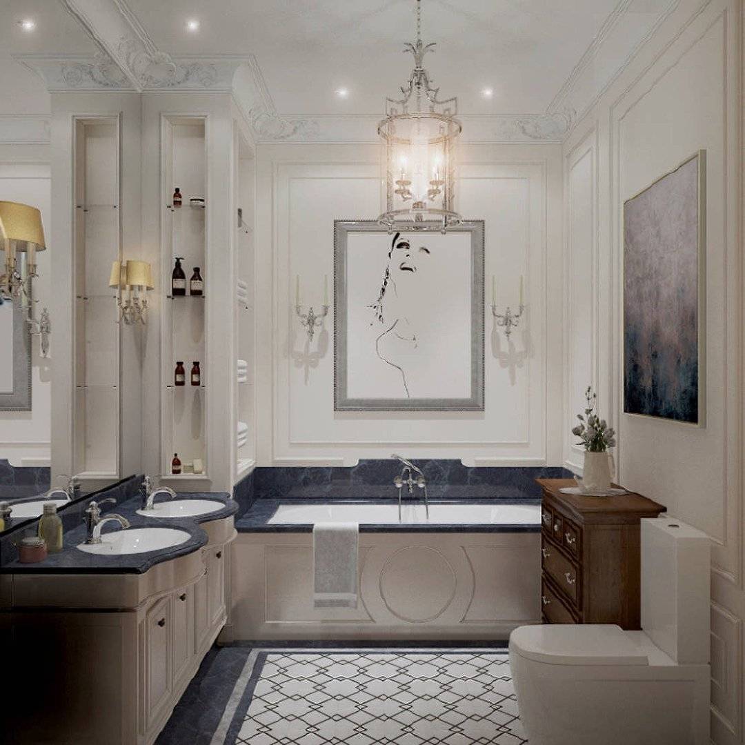 Дизайн интерьера ванной комнаты 2021: новинки, классика, современные идеи, с душем, угловой ванной, эконом класса