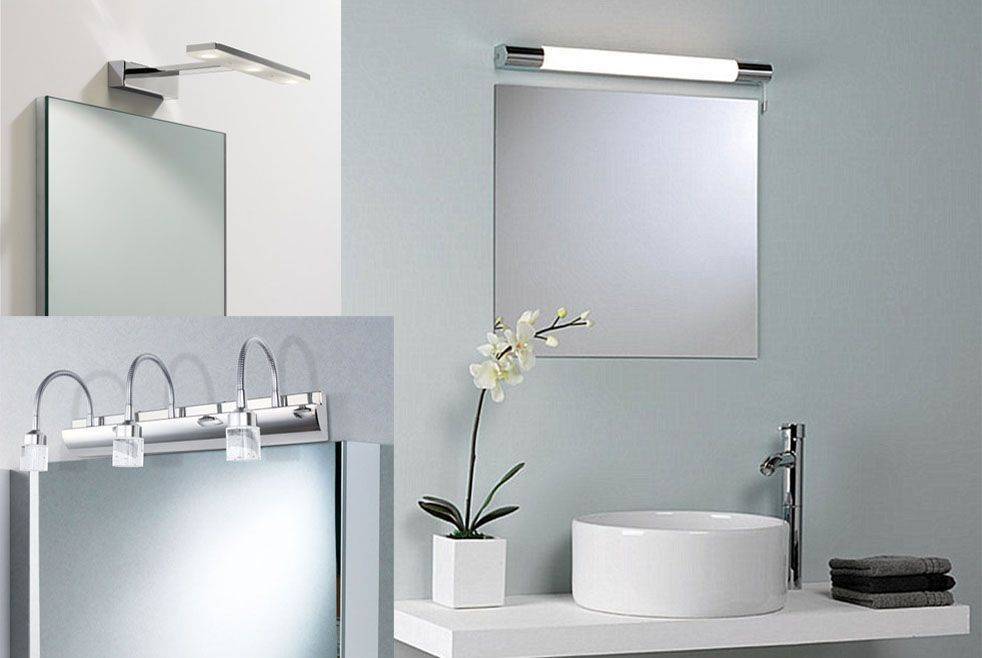 Критерии выбора подсветки для зеркала в ванной, правила подключения