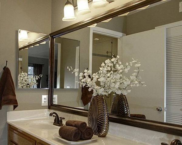 Выбираем большие зеркала для ванной комнаты. Плюсы, минусы и размещение