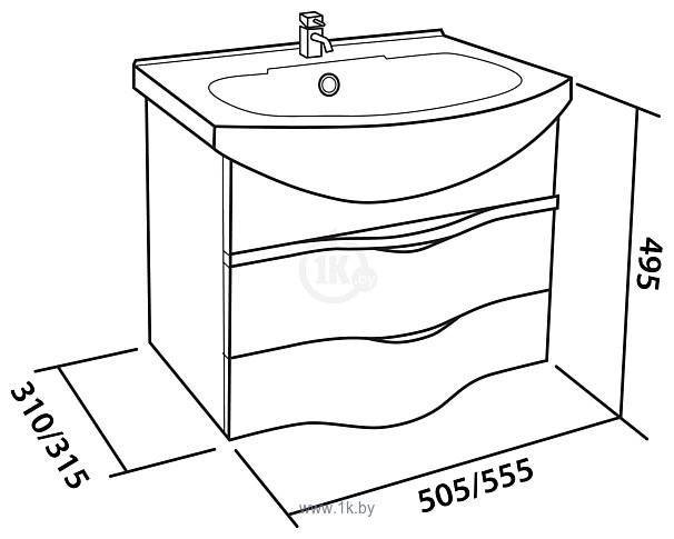 Какая подвесная тумба под раковину лучше подойдет в ванную: конструкция, материалы и установка