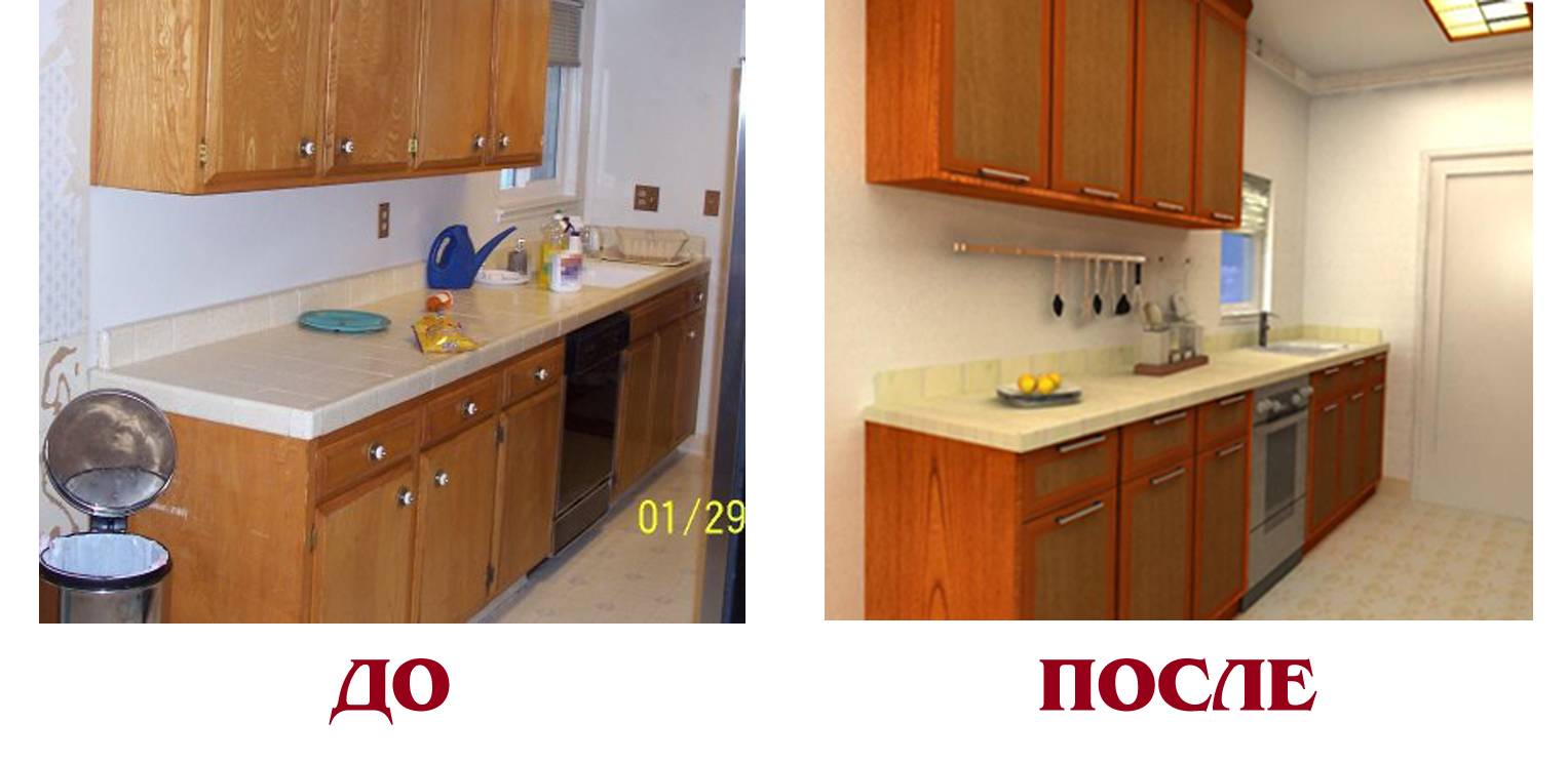 Замена фасадов кухни – прекрасный способ обновить кухонный гарнитур