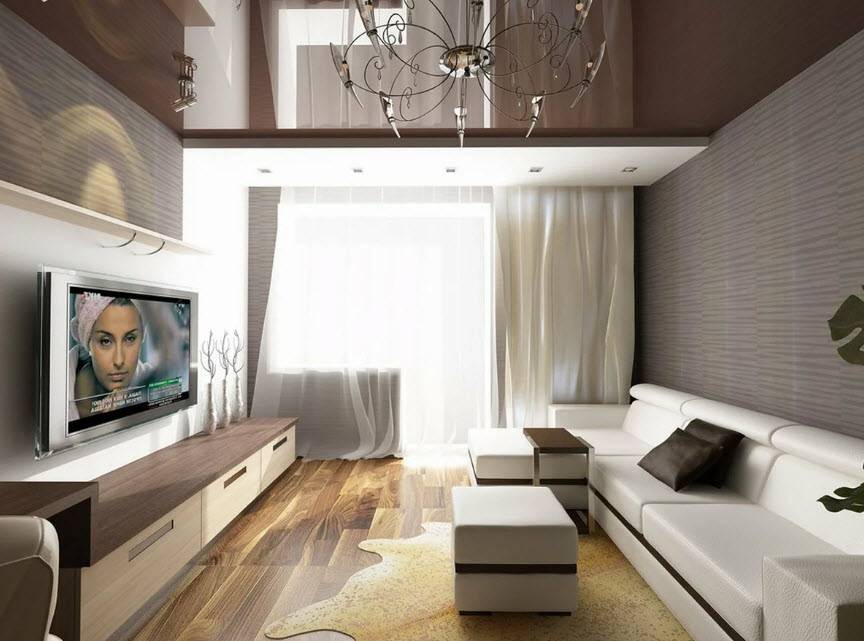 Стильные идеи дизайна зала в квартире в 2021 году