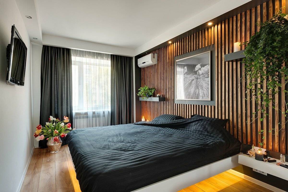 Дизайн спальни 18 кв м – идеи оформления и 40 фото