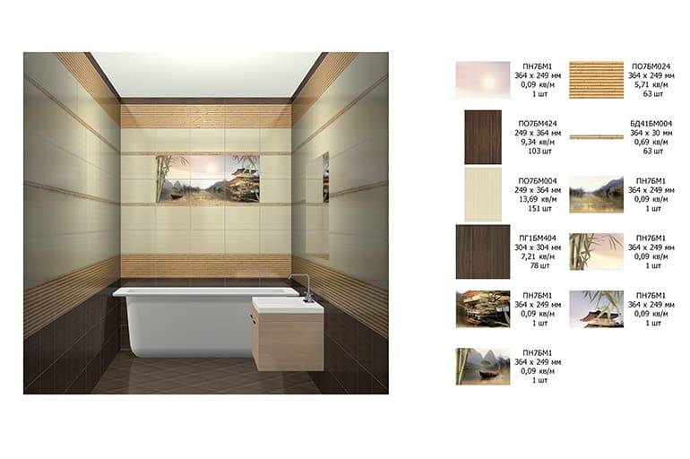 Раскладка плитки в ванной, фото и видео правильной схемы укладки