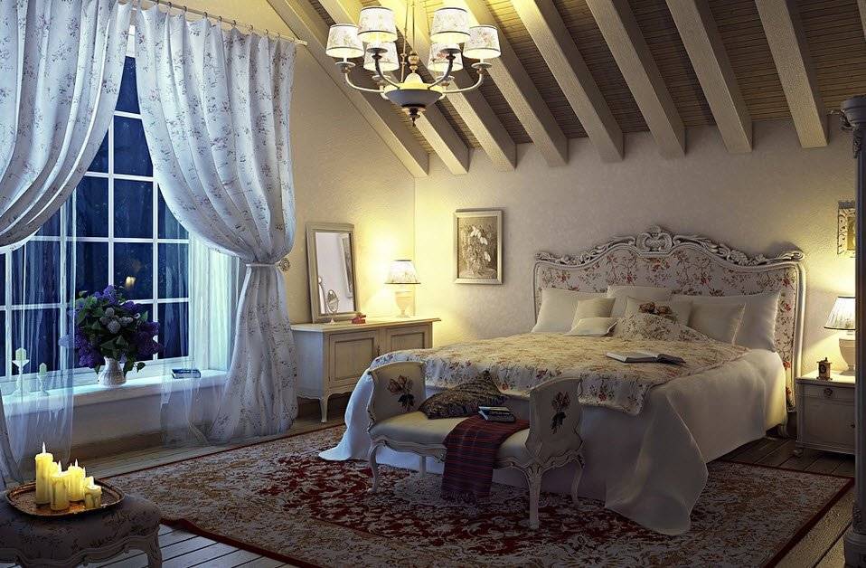Спальня на мансарде: дизайн, фото, варианты оформления, идеи планировки