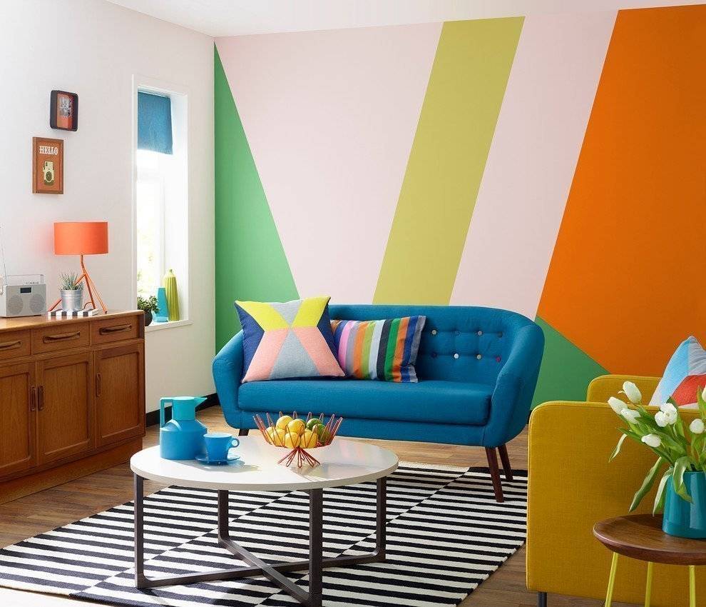 Цвет краски для стен: выбор цветовой гаммы по стилю и назначению помещения, сочетание цветов | в мире краски