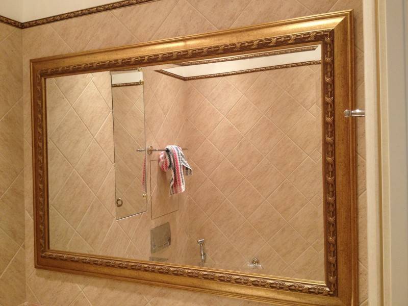 Рама для ванны – 7 вариантов стильного обрамления зеркала