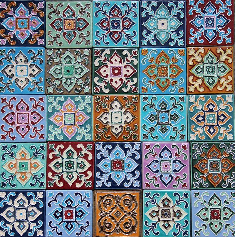 Плитка в марокканском стиле — варианты дизайна
