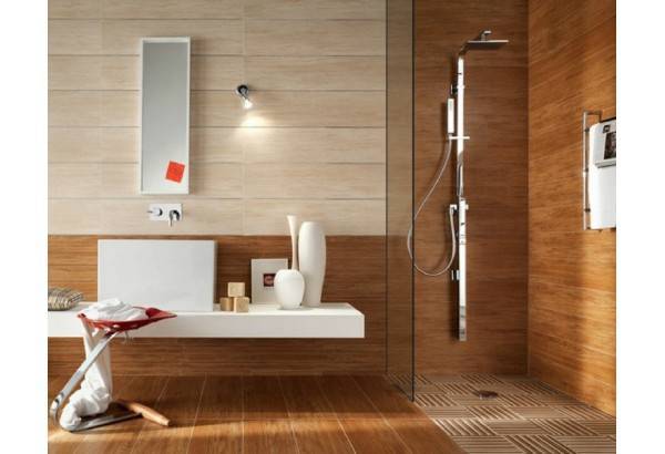 Варианты отделки ванной комнаты плиткой: фото, современные идеи