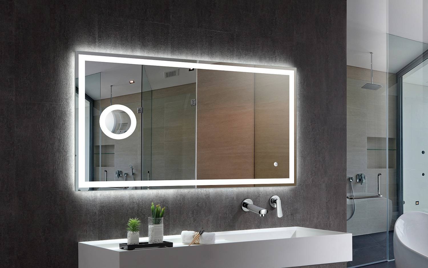 Подсветка для зеркала в ванной, какой бывает, советы по расположению